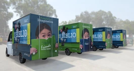Go Go Biblio program bringing library materials into neighborhoods